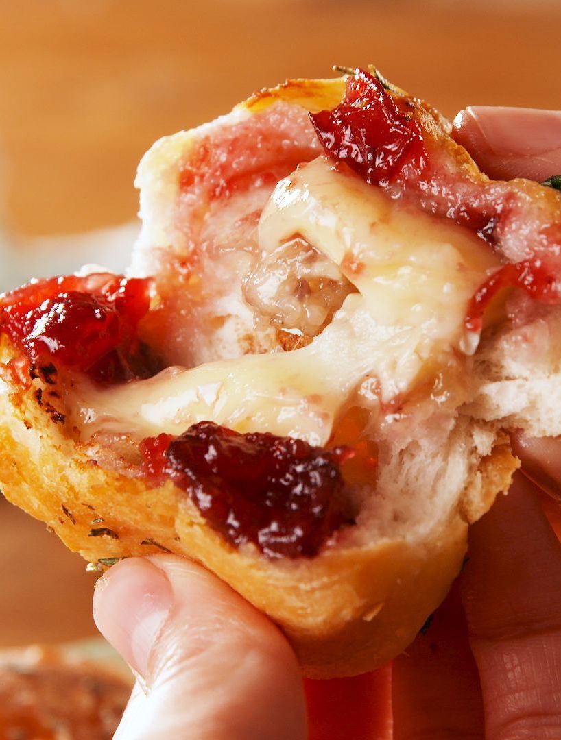 cranberry brie bombs for thanksgiving potluck recipe