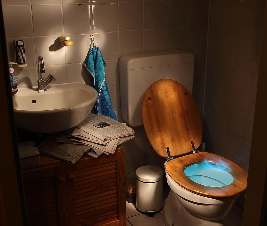 electronic Motion Sensing Toilet Bowl Lights