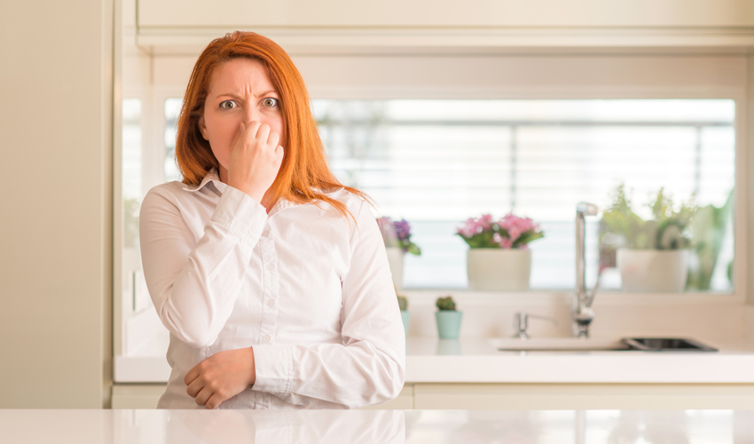 a landlord can tell you how clean to keep your house if it has a foul smell