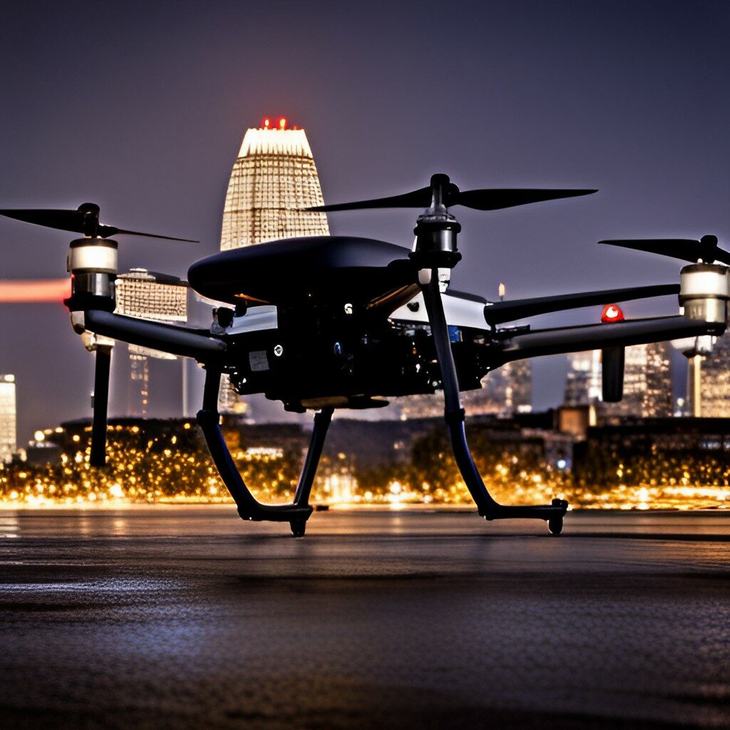 Lights in the Dark: How to Spot a Police Drone at Night