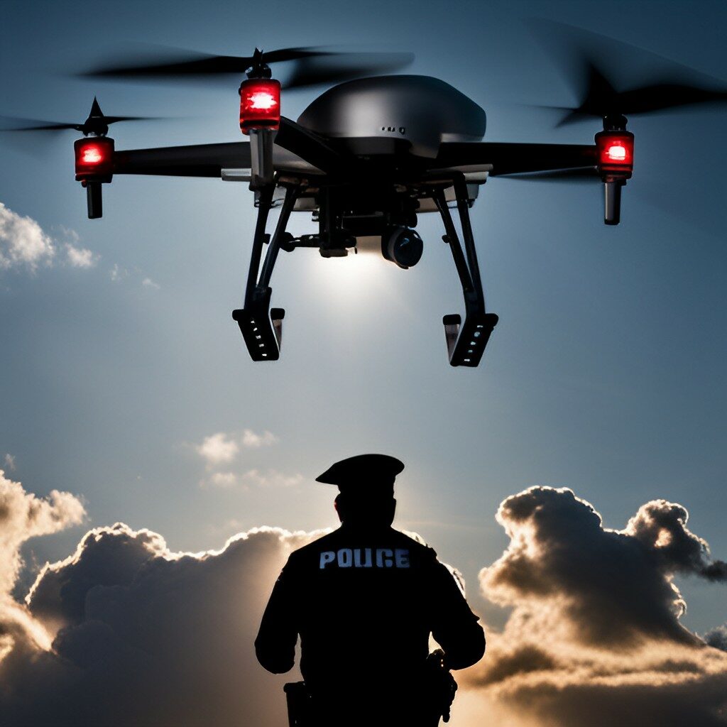 Lights in the Dark: How to Spot a Police Drone at Night