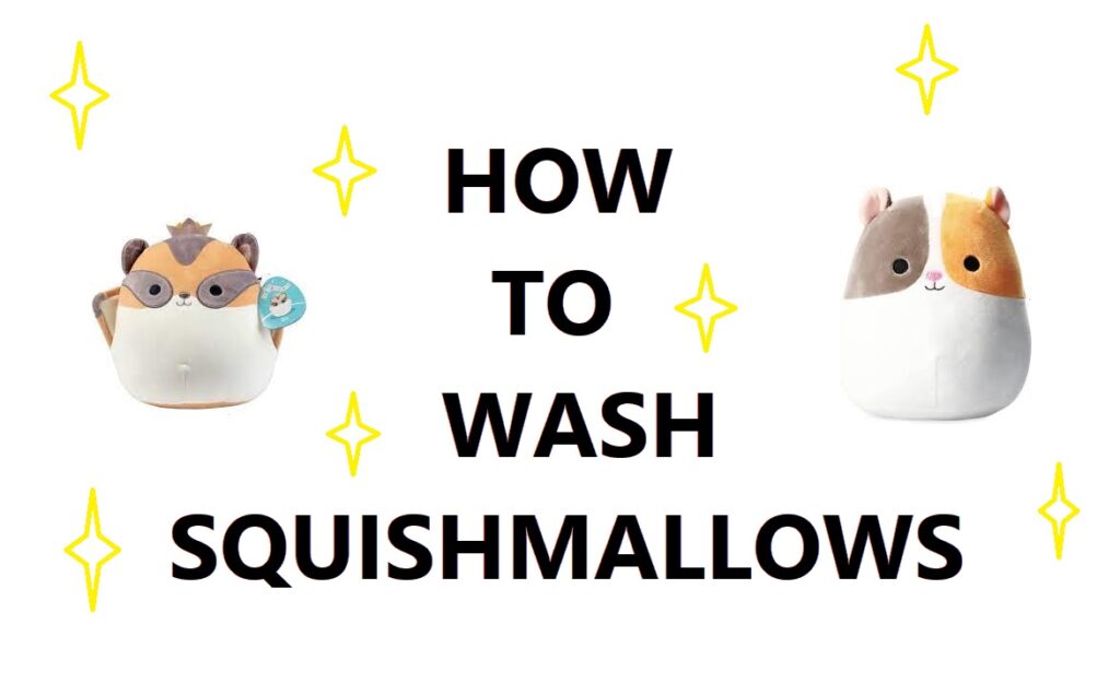 How to Wash Squishmallows