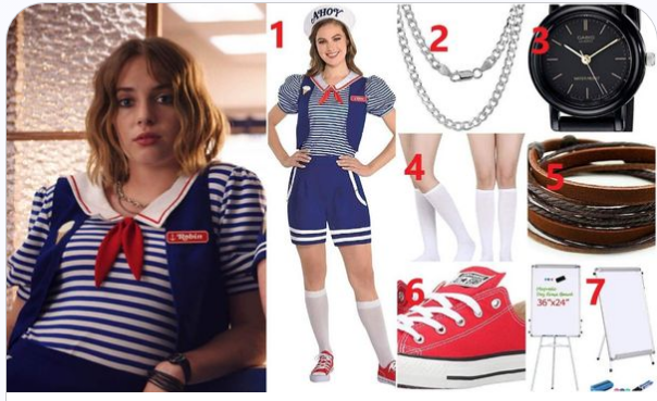 Stranger Things party ideas Robin costume