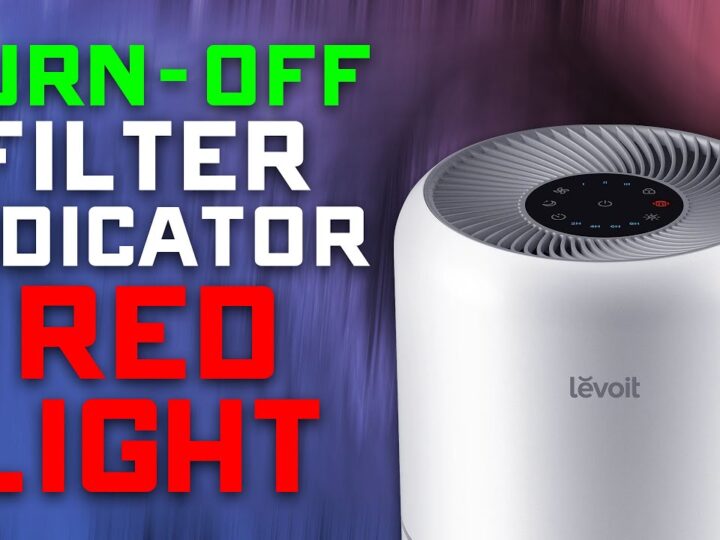 How To Fix Levoit Air Purifier Red Light Problem?