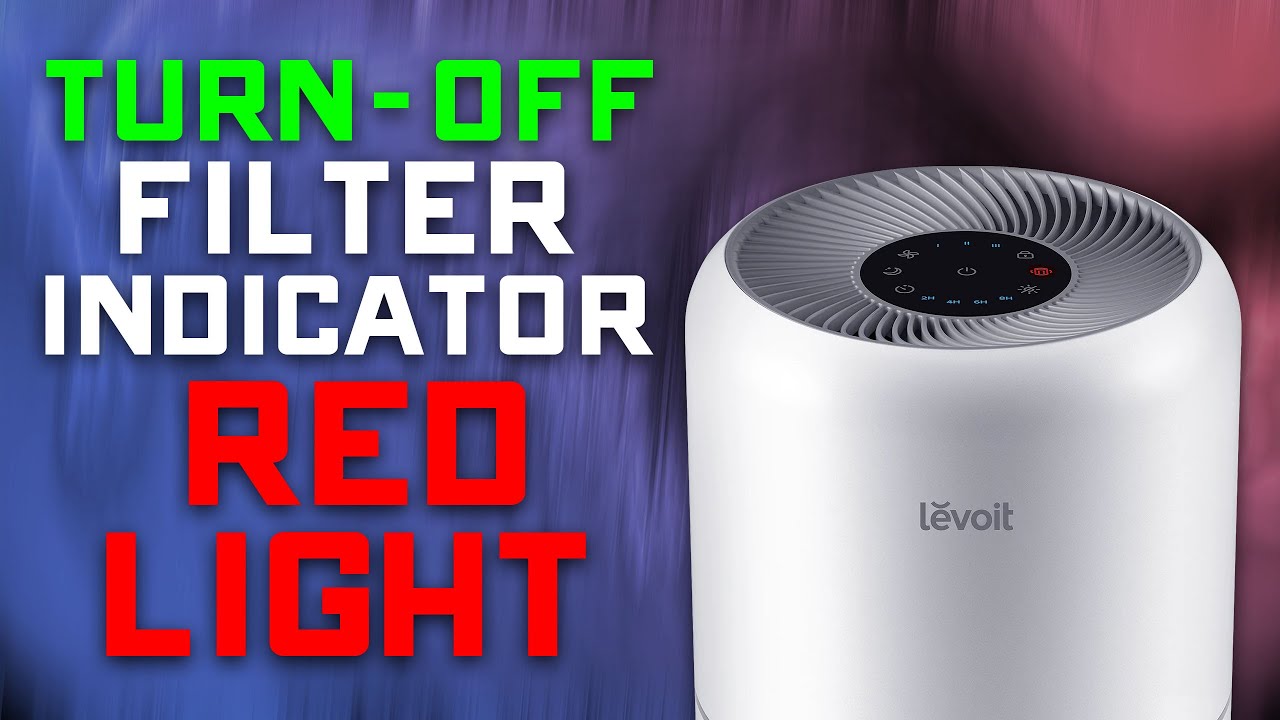 How To Fix Levoit Air Purifier Red Light Problem?