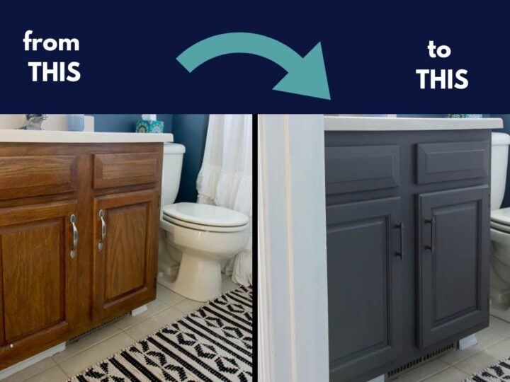 How To Paint Bathroom Cabinets: A Step By Step Guide