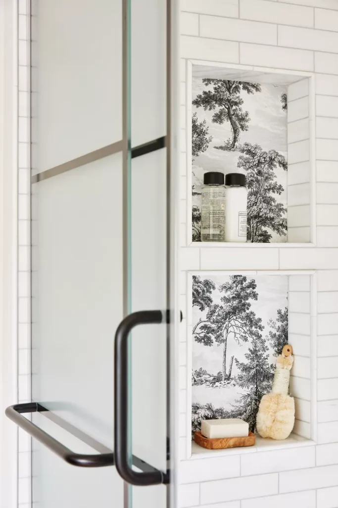 Stock Your Shower with Shelving