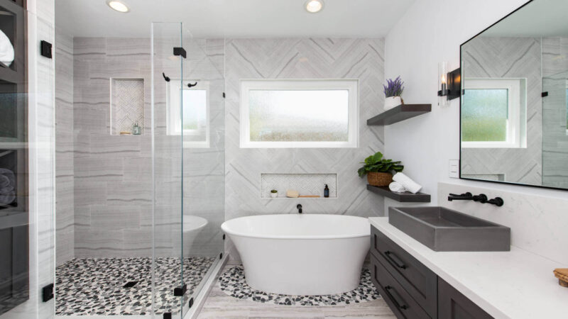 16 Small Bathroom Walk – In Shower Ideas