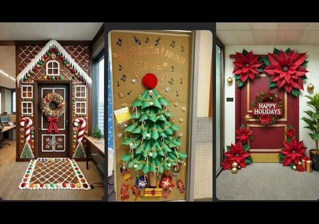 Hilarious Office Christmas Door Decorations Contest Ideas to Win This Year